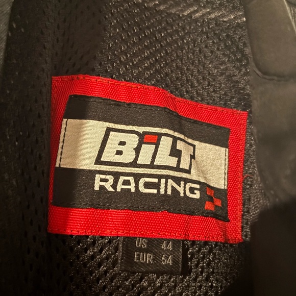 BILT Motorcycle Padded Racing Jacket - Picture 2 of 4
